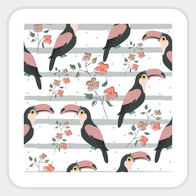 Toucans Sticker by Countryside